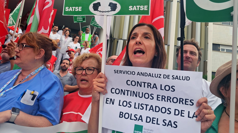 Protesta Bolsa Sevilla